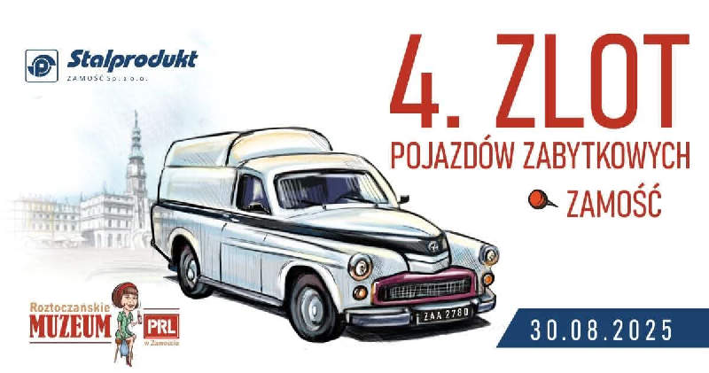 4. Zlot Pojazdów Zabytkowych w Zamościu