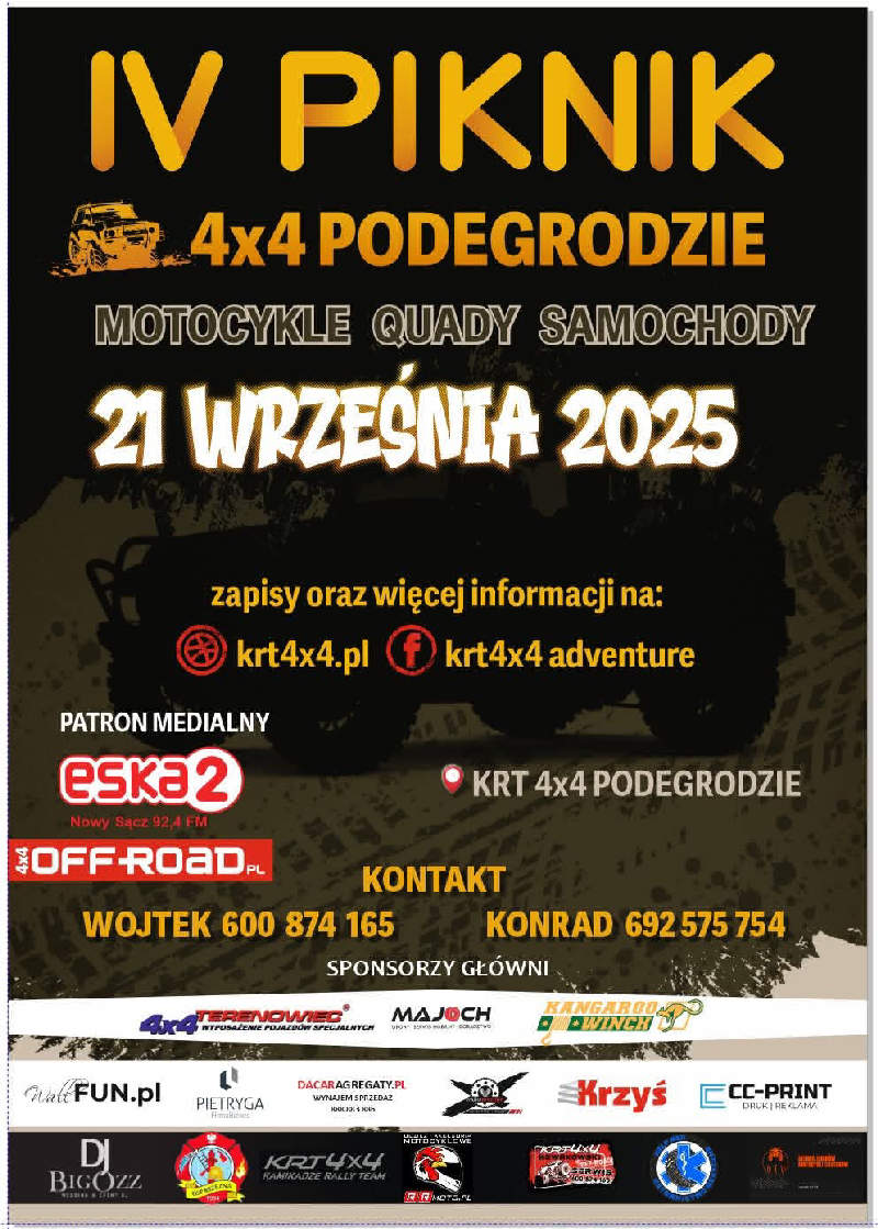 IV PIKNIK KRT 4x4 PODEGRODZIE