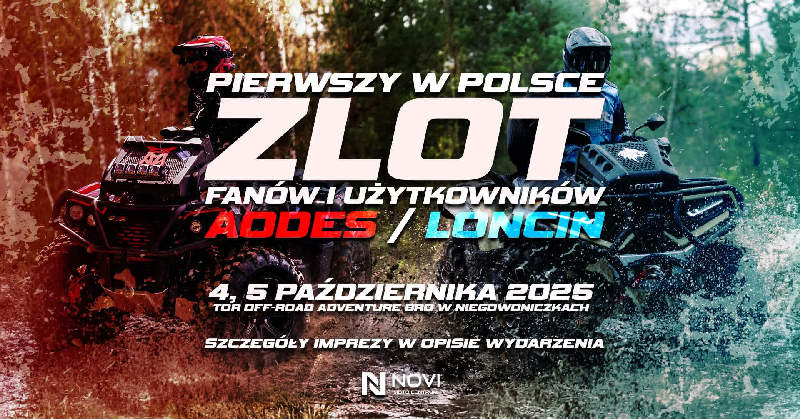 Zlot fanów i uzytkownikow quadów AODES i LONCIN!