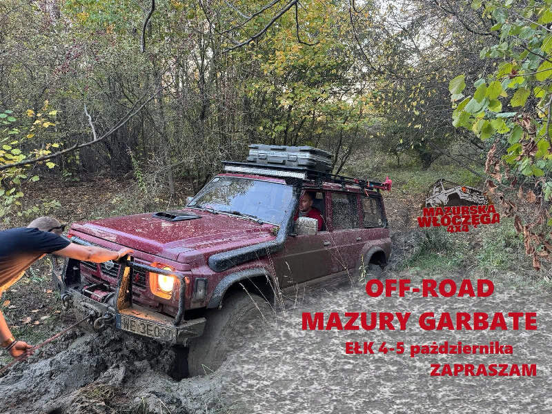 OFF-ROAD MAZURY GARBATE