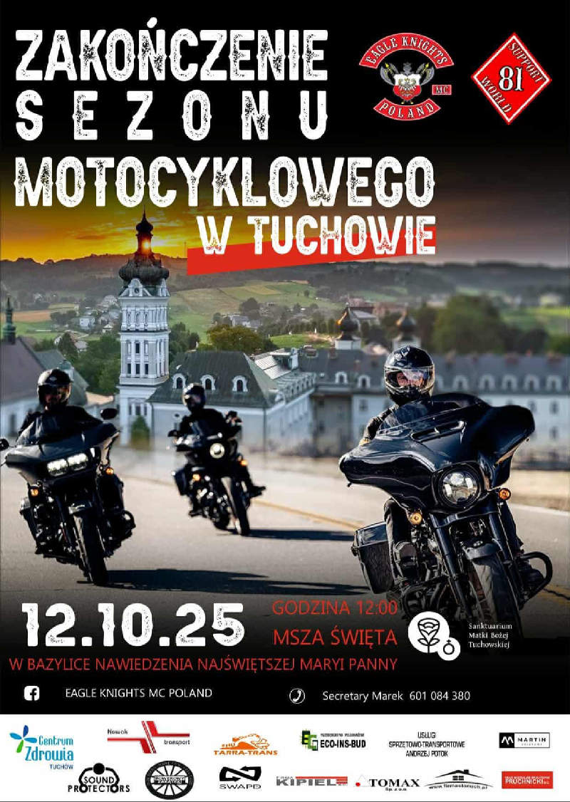 Zakończenie Sezonu Motocyklowego w Tuchowie