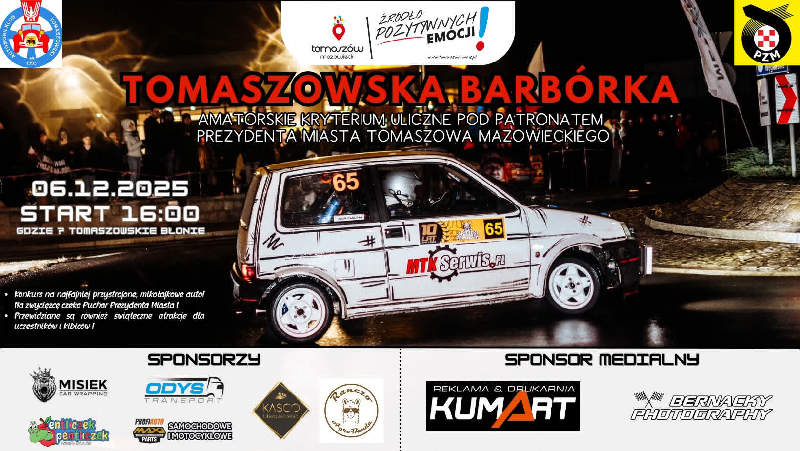 Tomaszowska Barbórka Amatorskie Kryterium Uliczne