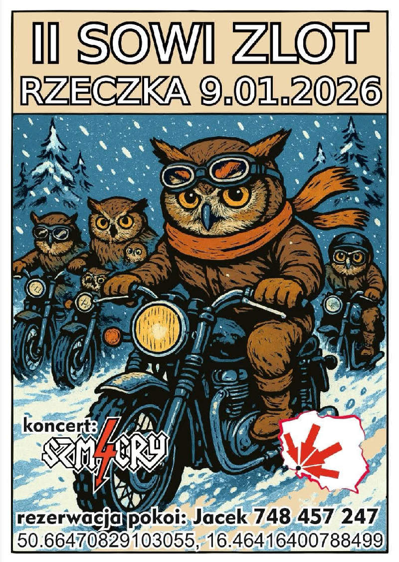 Sowi Zimowy Zlot Motocyklowy Rzeczka 2026