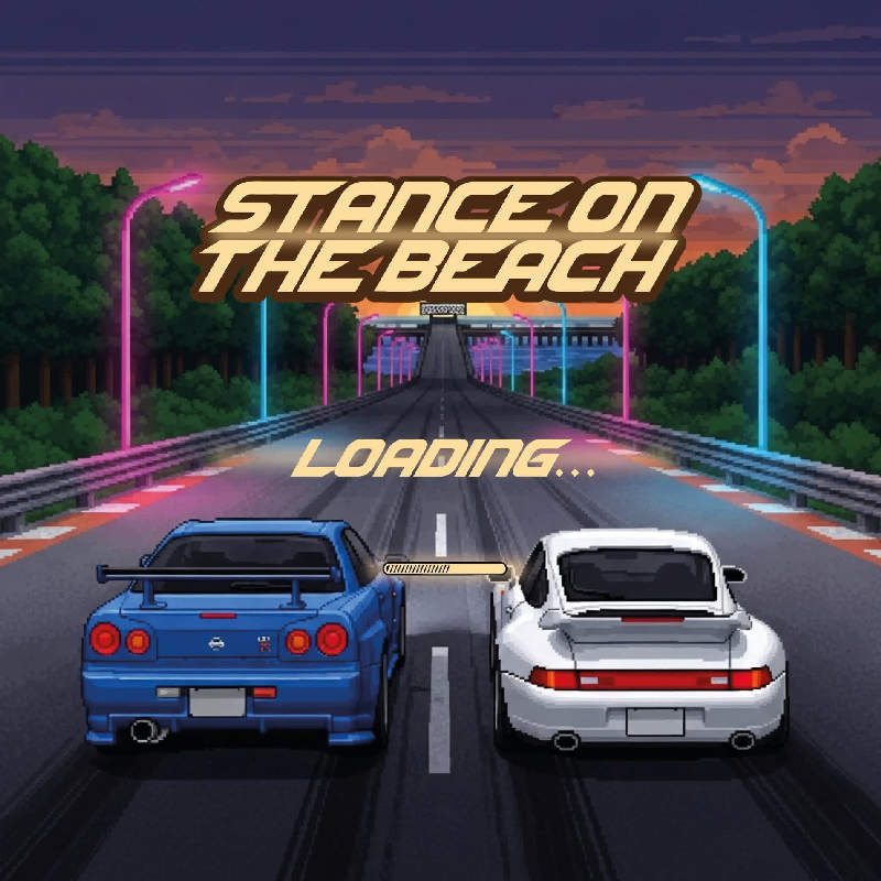 Stance On The Beach