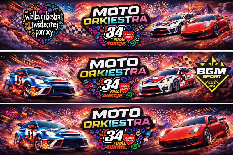 MOTO ORKIESTRA WOŚP BGM SPORT