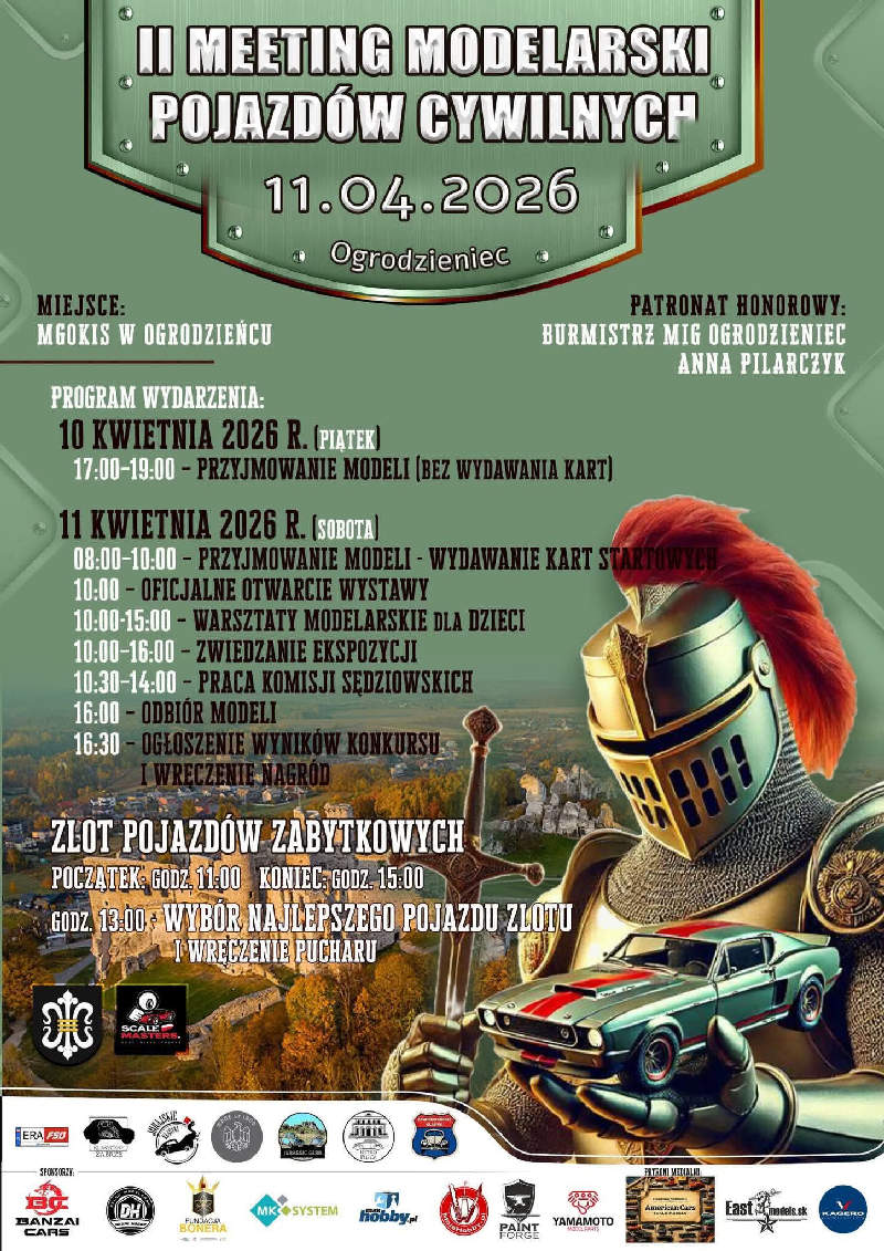 II Meeting Modelarski Pojazdów Cywilnych