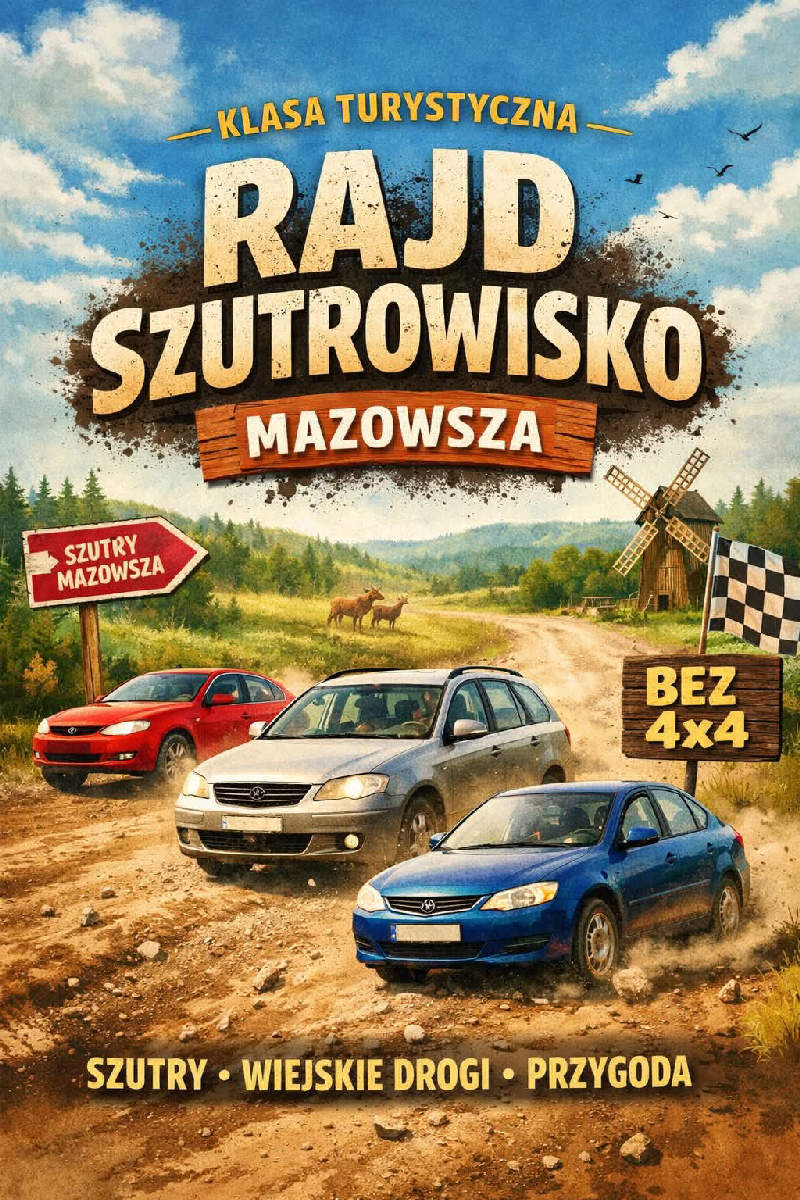SAMOCHODOWY RAJD TURYSTYCZNY - SZUTROWISKO