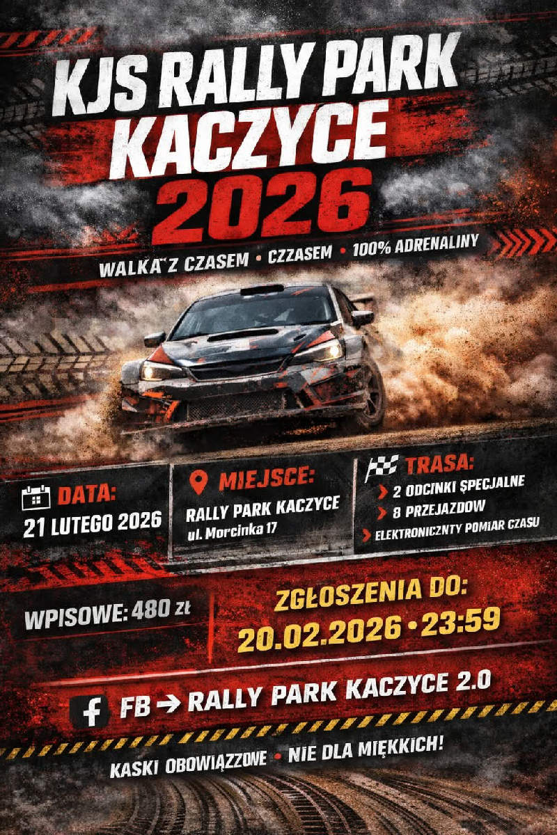 TRENING RALLY PARK KACZYCE 2.0