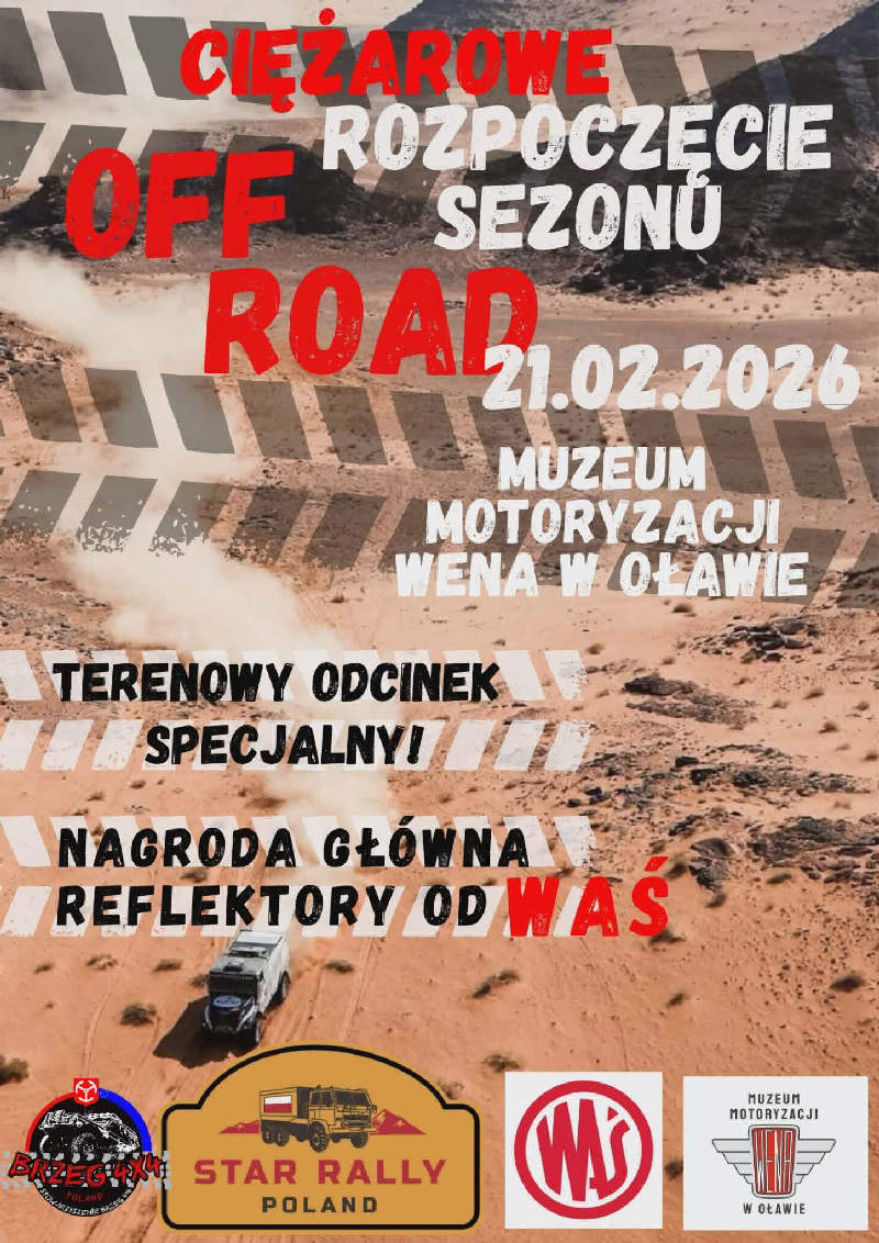 Ciężarowe Rozpoczęcie Sezonu Off Roadowego