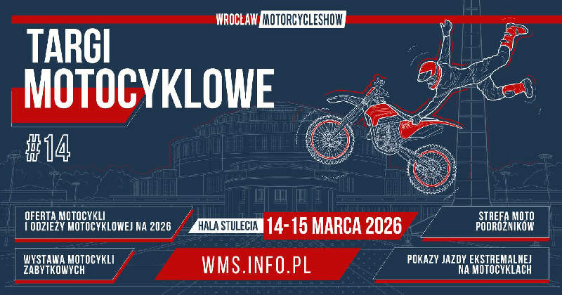 XIV Targi Motocyklowe Wrocław Motorcycle Show 2026
