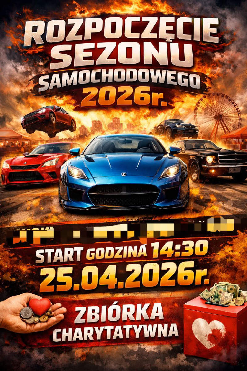 Samochodowe Rozpoczęcie Sezonu 2026