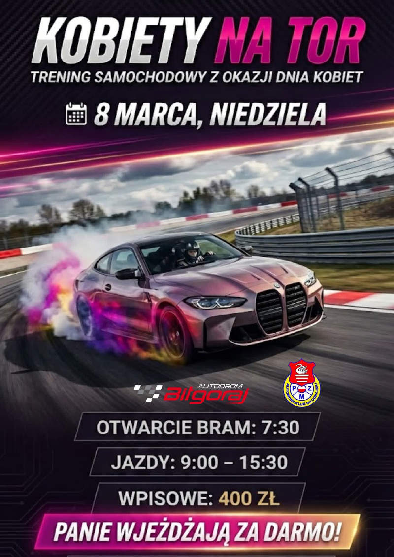 Trening Samochodowy z Okazji Dnia Kobiet