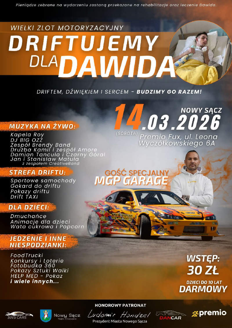 DRIFTUJEMY DLA DAWIDA
