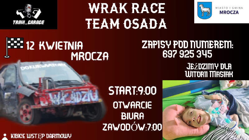 WRAK RACE TEAM OSADA DLA WIKTORII