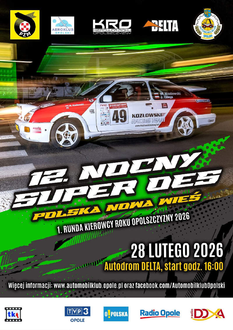 12. Nocny SuperOES 1. Runda KRO 2026