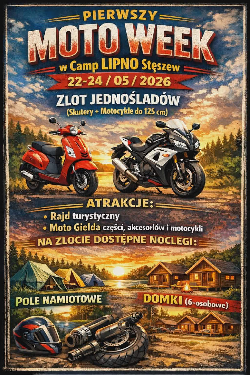 Moto Week w Camp Lipno!