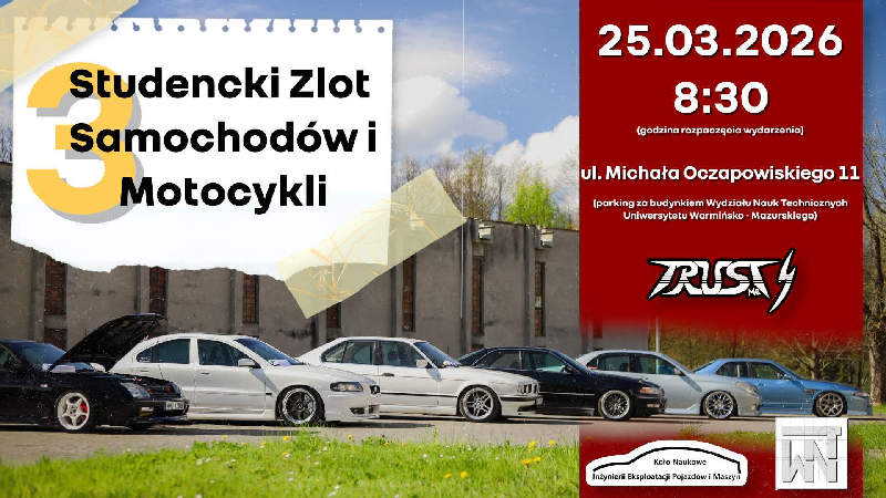 3 Studencki Zlot Samochodów i Motocykli