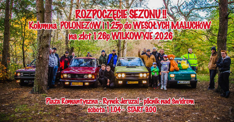 ROZPOCZĘCIE SEZONU - kolumna na zlot 126p