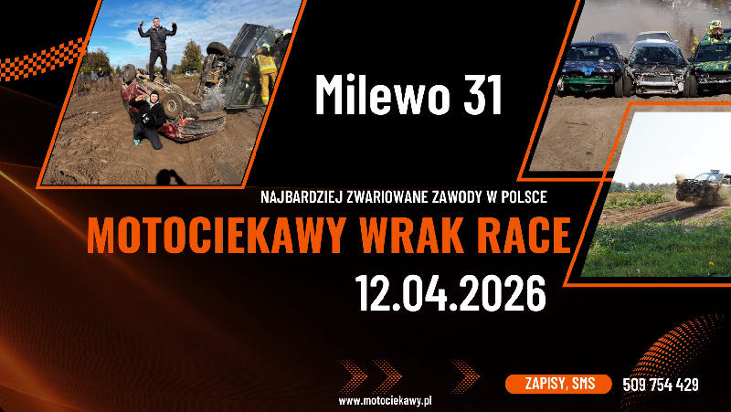 Zawody Motociekawy Wrak 1 edycja 2026