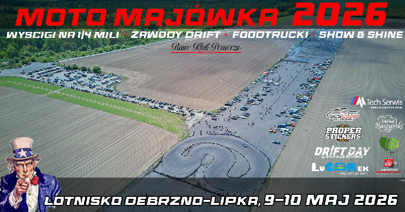 MOTO MAJÓWKA 2026 - LOTNISKO DEBRZNO-LIPKA