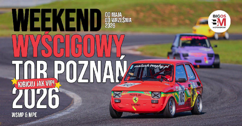 WEEKEND WYŚCIGOWY NA TORZE POZNAŃ 2026