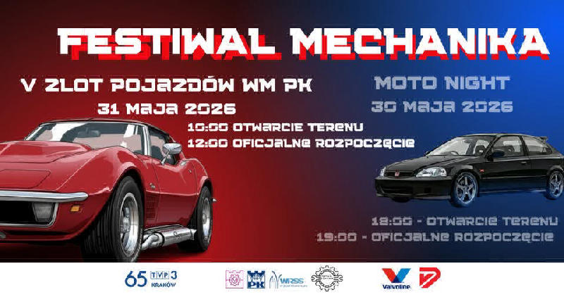 V Zlot Pojazdów Wydziału Mechanicznego PK
