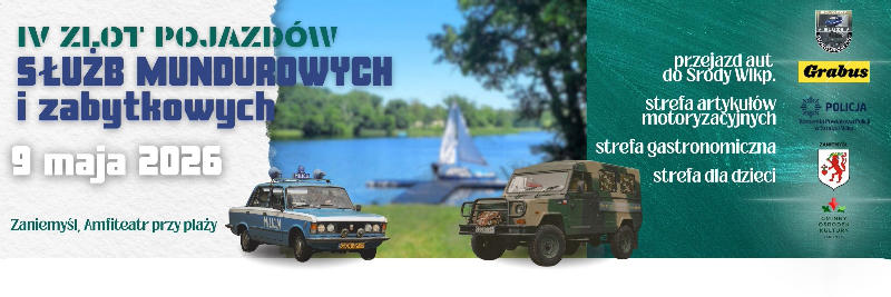 IV Zlot Pojazdów Służb Mundurowych Zaniemyśl