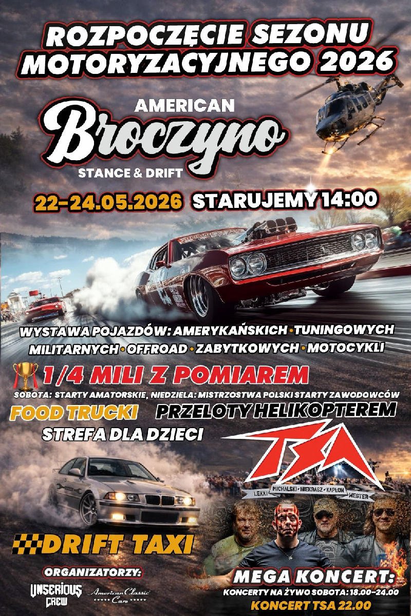 Otwarcie sezonu motoryzacyjnego Broczyno 2026!