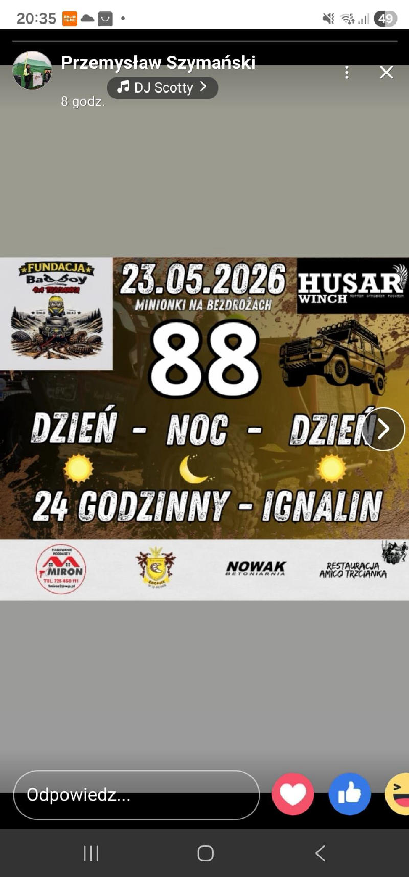 2 Edycja Rajdu Minionki na Bezdrożach