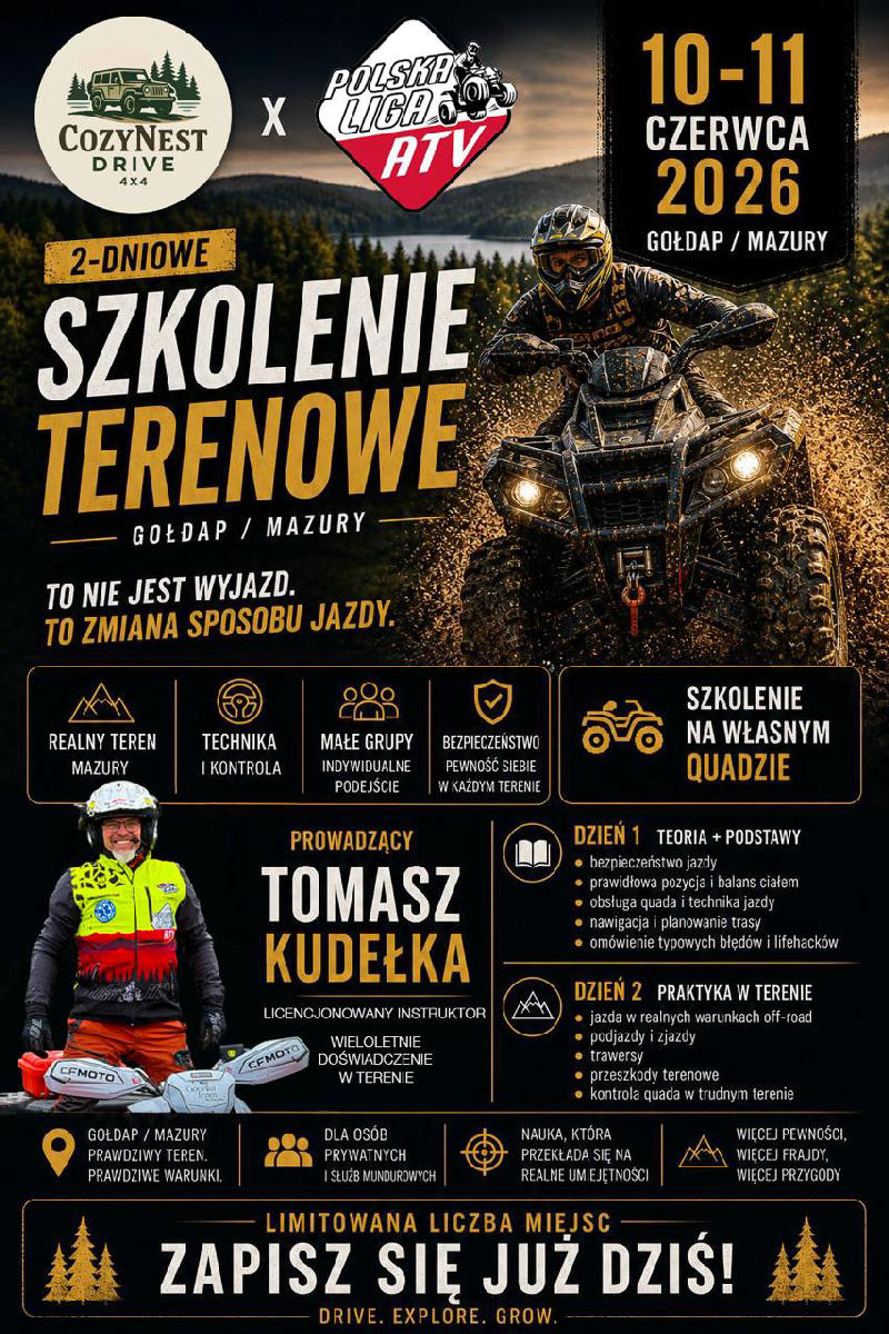 Szkolenie terenowe ATV