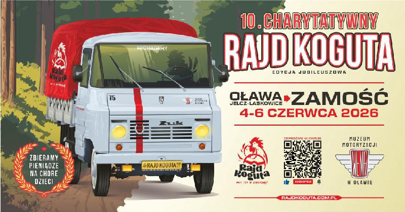 10. CHARYTATYWNY RAJD KOGUTA 2026