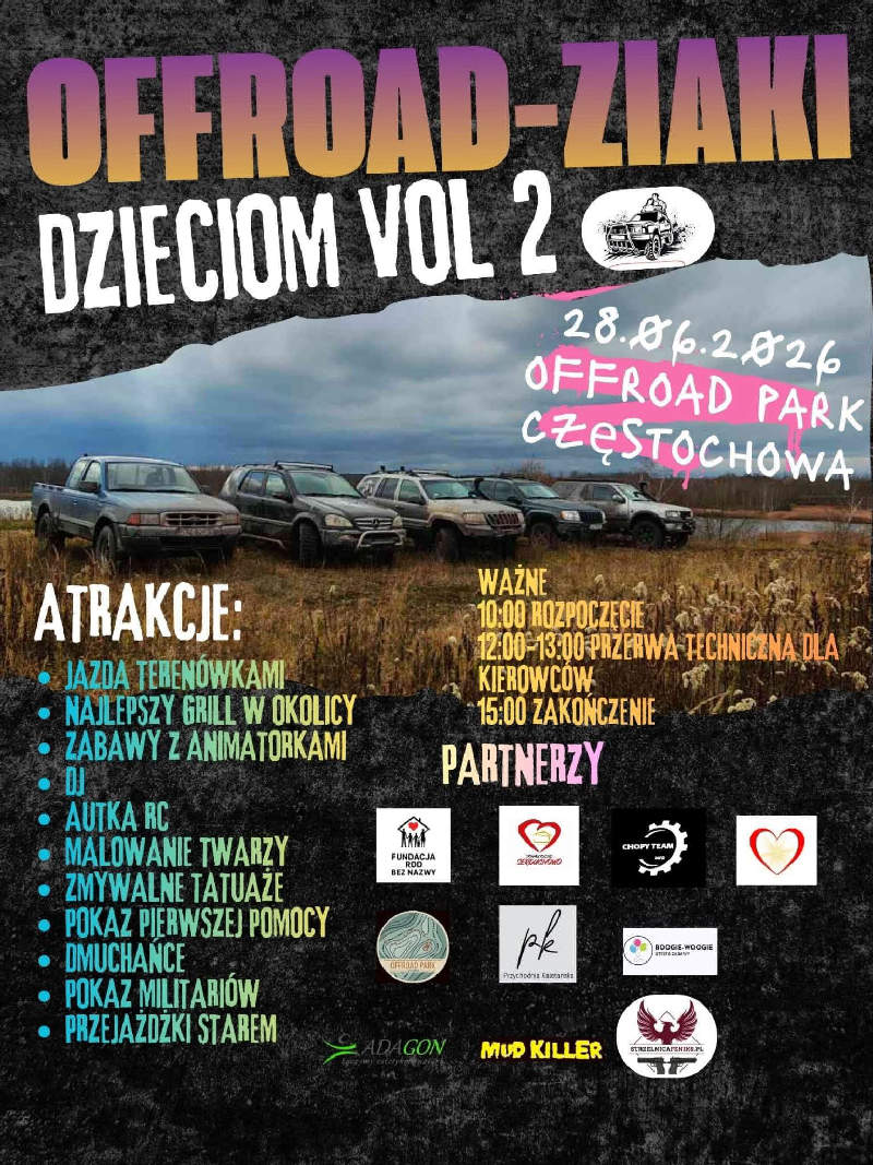 OFFROAD-ziaki dzieciom