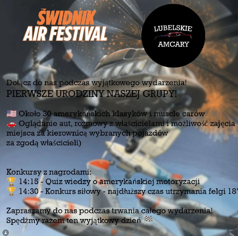Lubelskie AMcary - Świdnik Air Festival