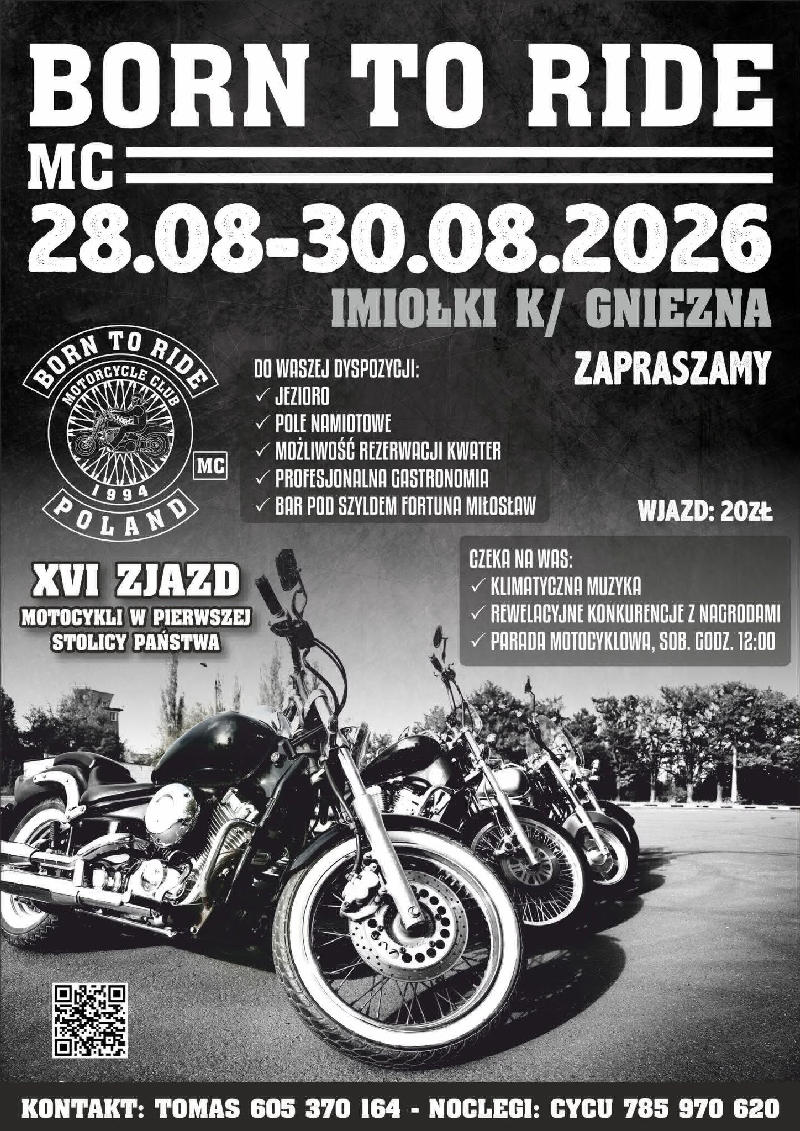 XVI ZJAZD MOTOCYKLI W PIERWSZEJ STOLICY PAŃSTWA