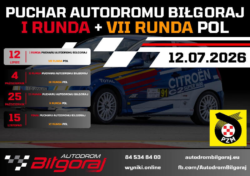 I Runda Pucharu Autodromu Biłgoraj