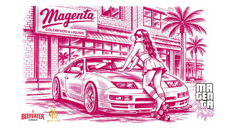 MAGENTA CARS NIGHT 5.0