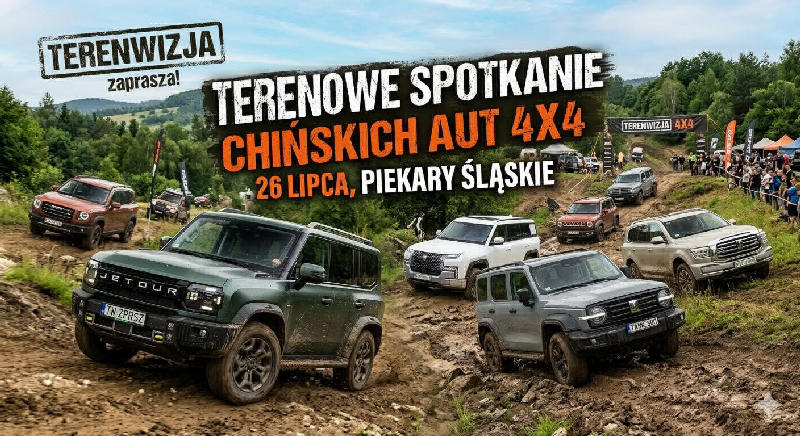 Terenowe spotkanie chińskich aut 4x4