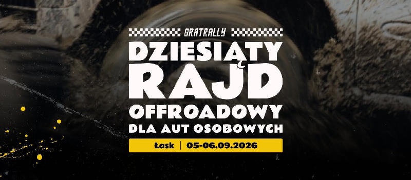 GratRally Edycja 10 - Świętujemy 10 lat!