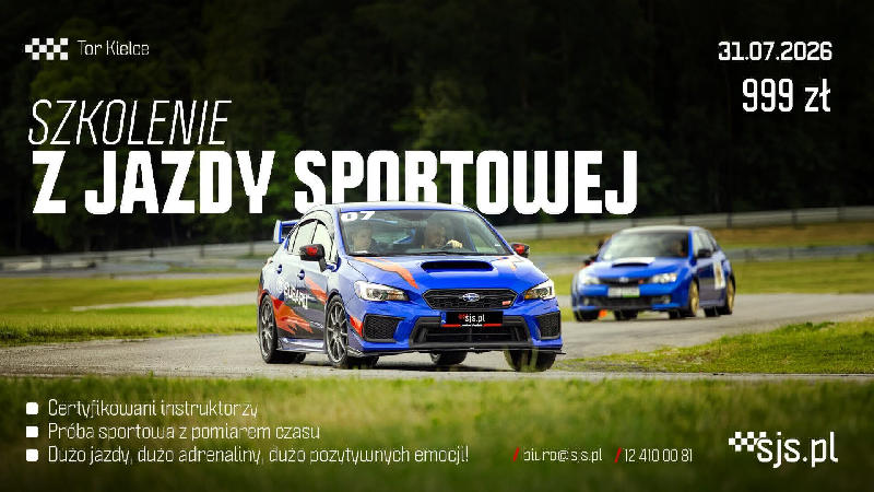 Szkolenie z Jazdy Sportowej | Tor Kielce