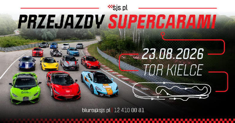 Zakończenie wakacji z całą flotą na Torze Kielce