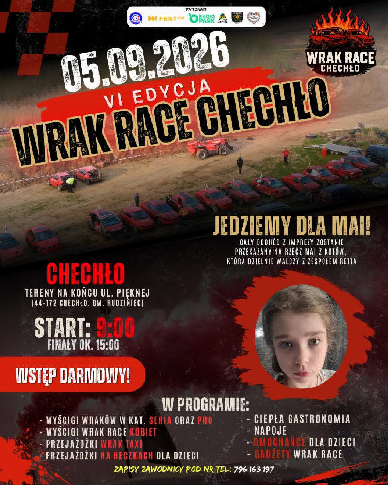 VI EDYCJA WRAK RACE CHECHŁO