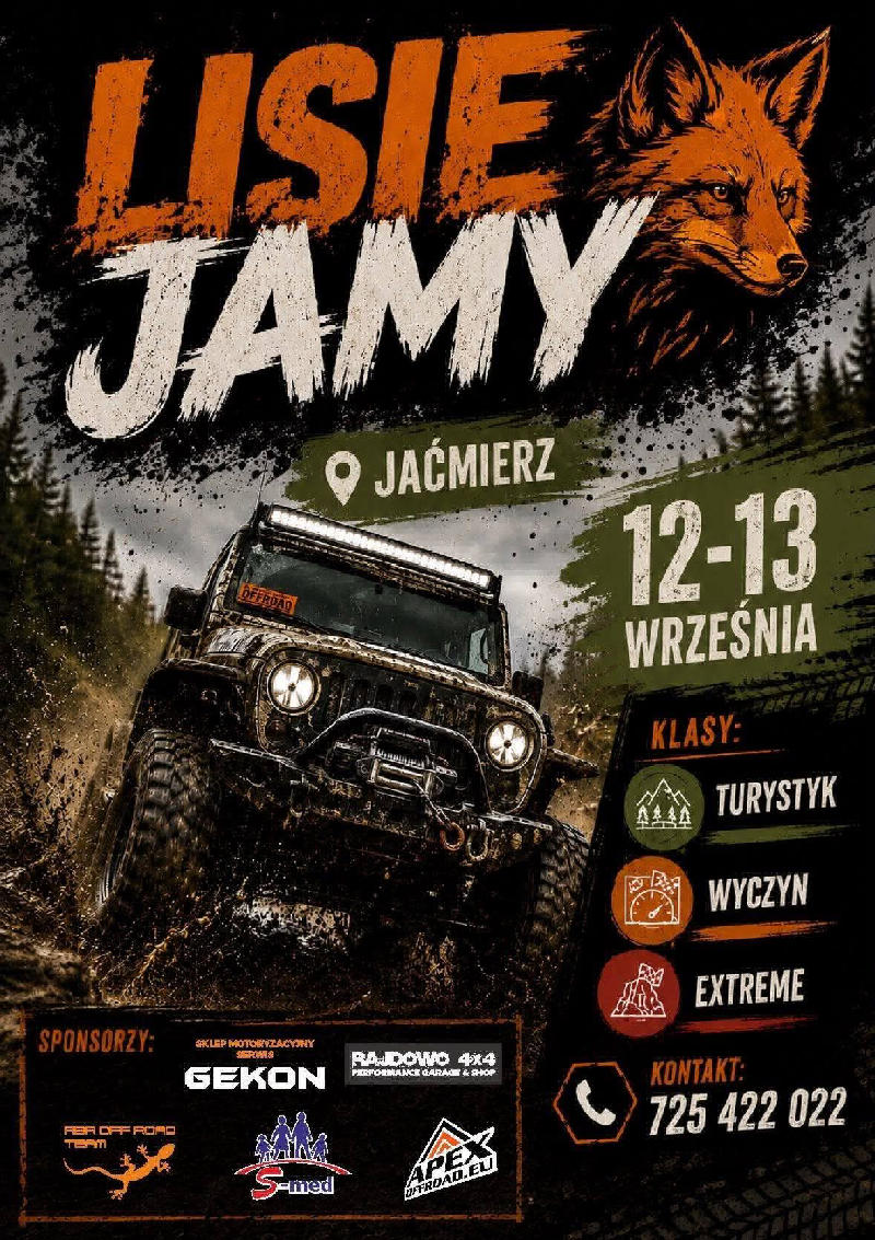 RAJD LISIE JAMY