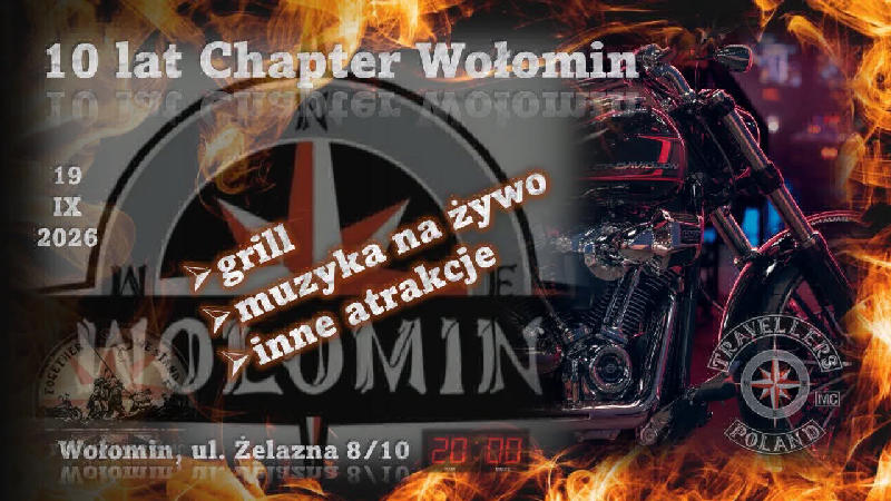 10 lat Travellers MC Poland Chapter Wołomin