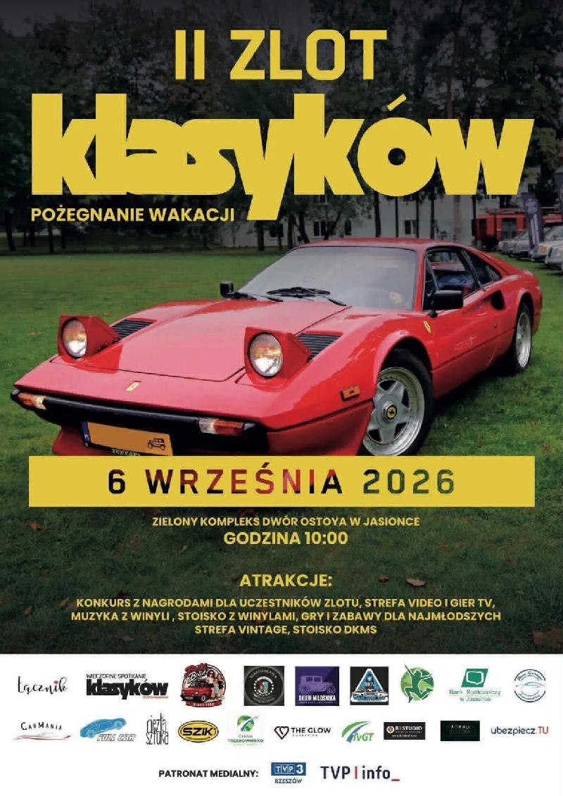 Zlot Klasyków - Pożegnanie Wakacji