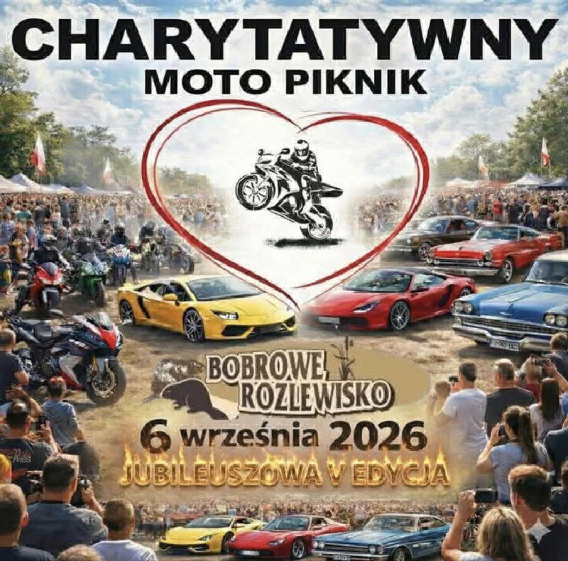 V Jubileuszowy Charytatywny Moto Piknik