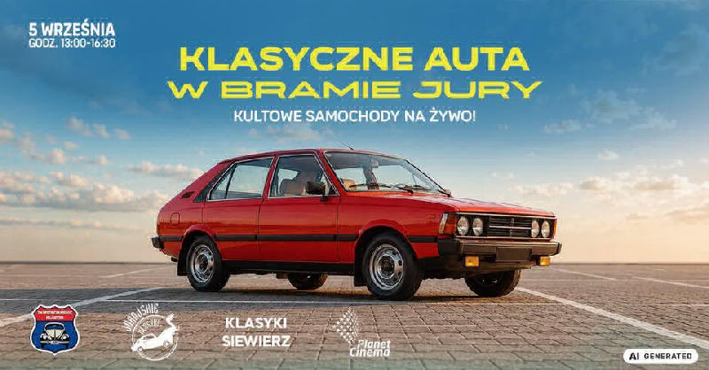 Klasyczne auta w Bramie Jury