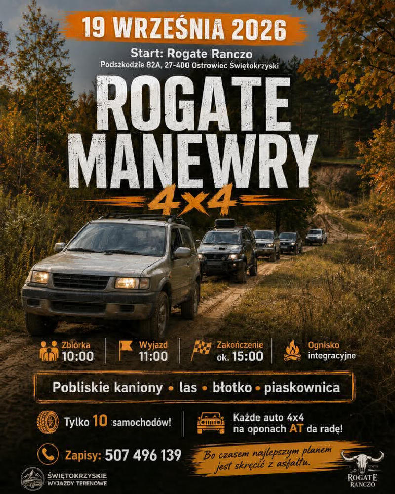 Rogate Manewry - Swiętokrzyskie Wyjazdy Terenowe