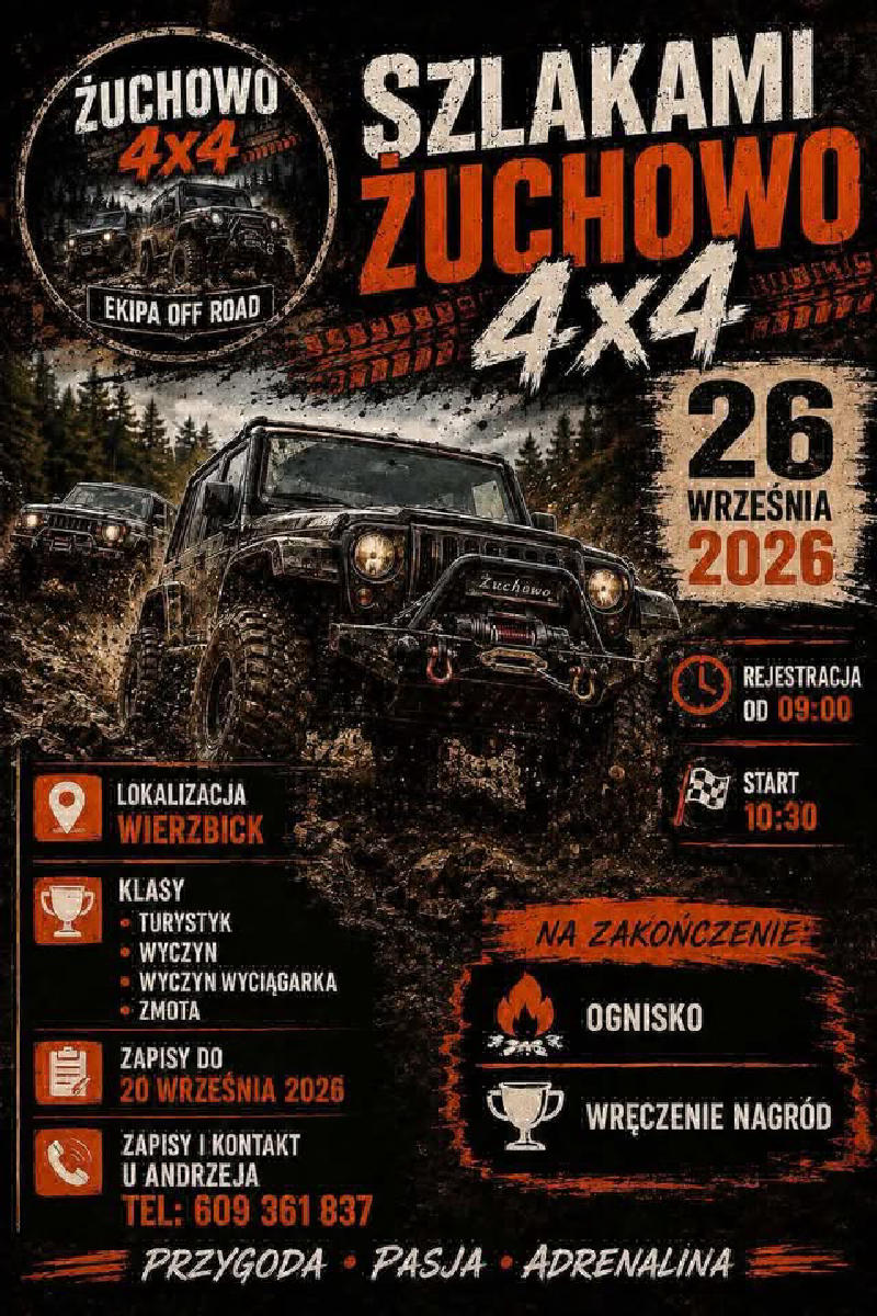 Szlakami Żuchowo 4x4