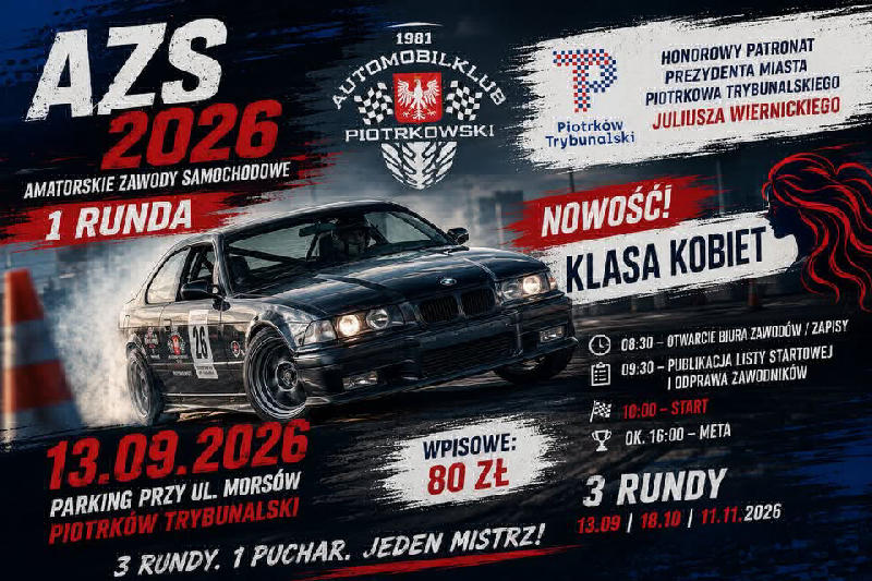 AMATORSKIE ZAWODY SAMOCHODOWE 2026