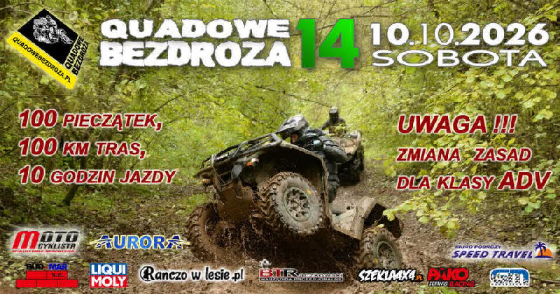 Quadowe Bezdroża 14 - Rajd przeprawowy